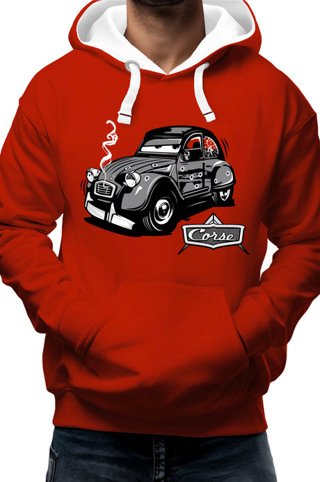 Sweat Adulte Deuch dessin animé made in Corse