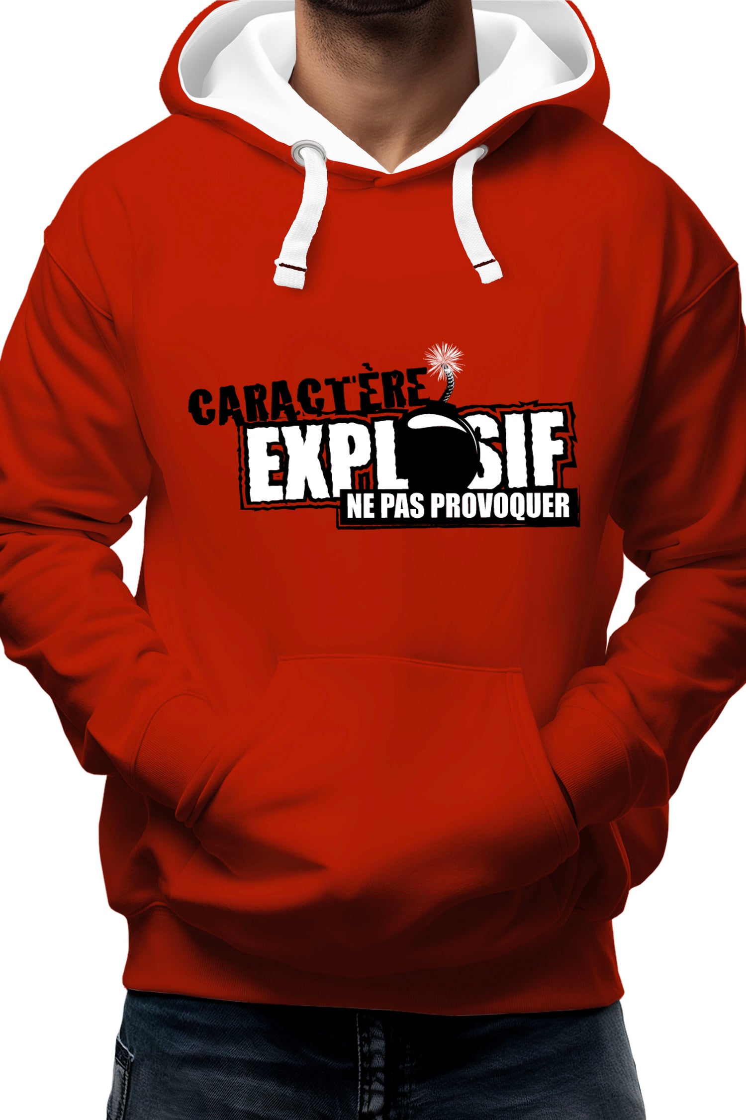 Sweat Adulte Caractère explosif