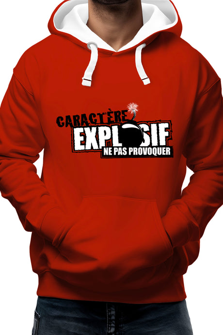 Sweat Adulte Caractère explosif
