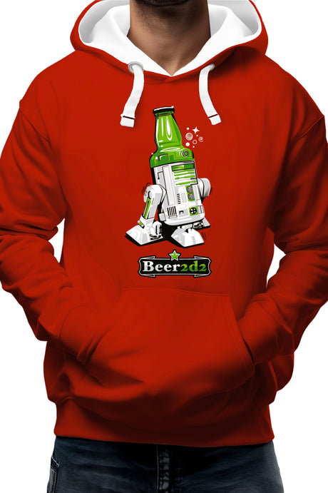 Sweat Adulte Beer2d2 la bière contre attaque