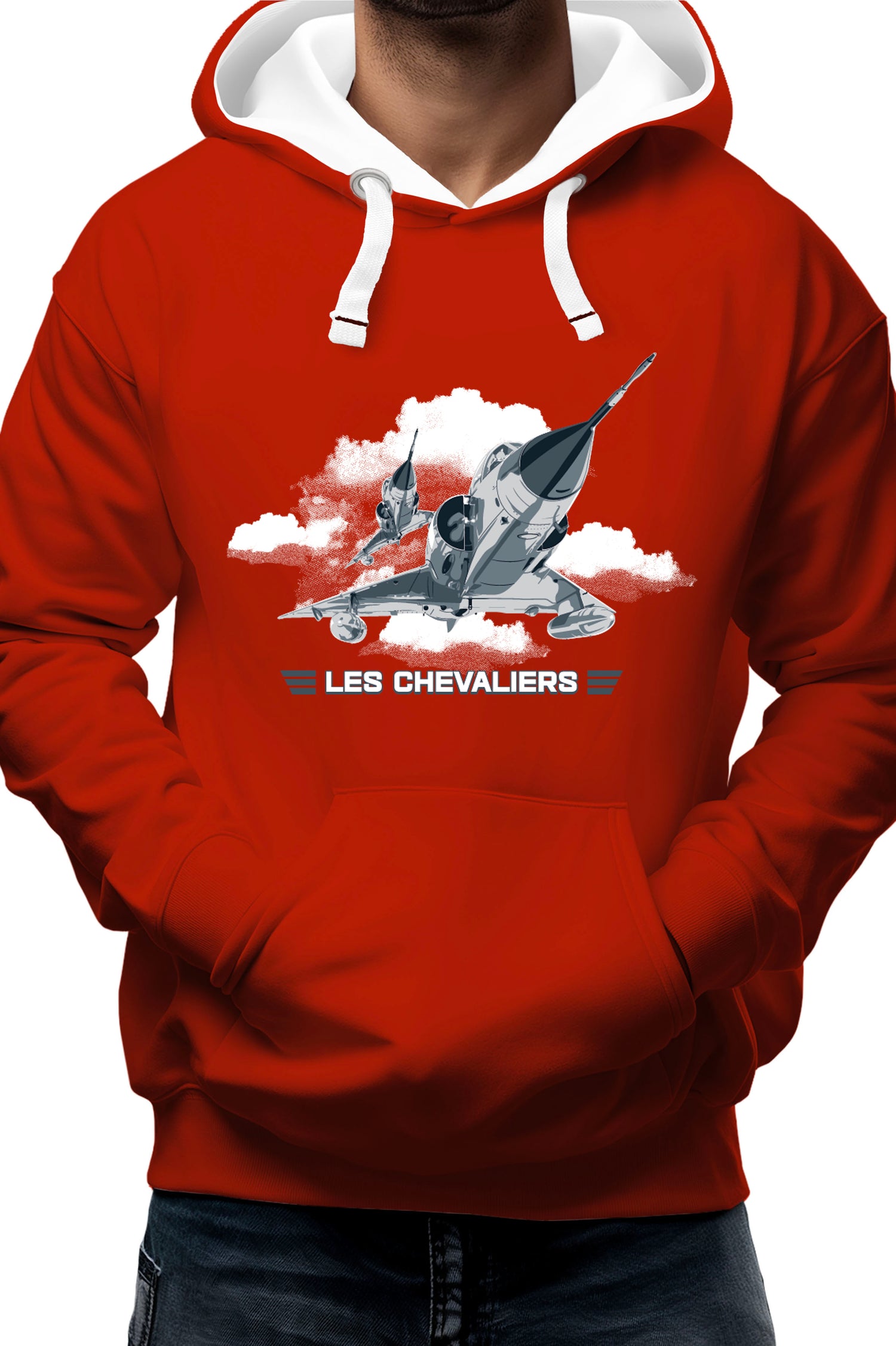 Sweat Adulte Avion de chasse les chevaliers du ciel