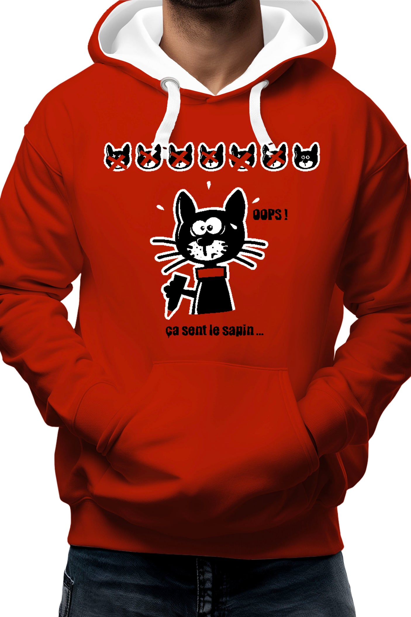 Sweat Adulte Vie De Chat