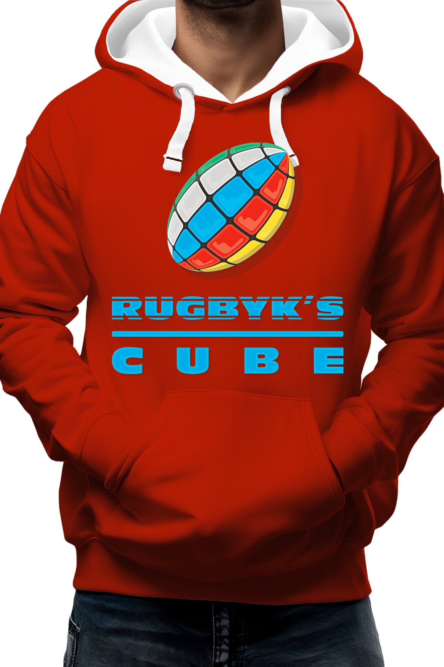 Sweat Adulte Rugby cube