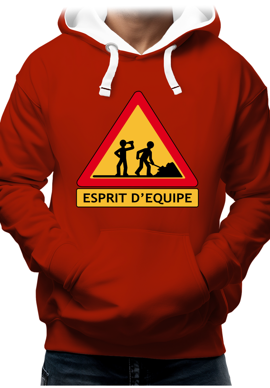 Sweat Adulte Esprit D'équipe