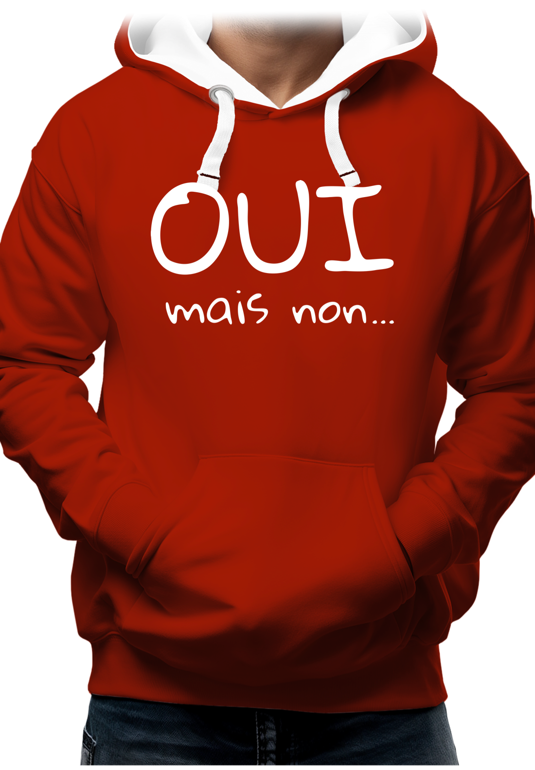Sweat Adulte Oui mais non...