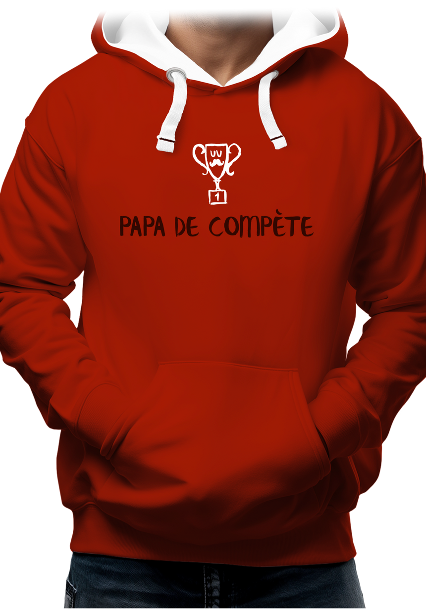 Sweat Adulte Un super papa de compète