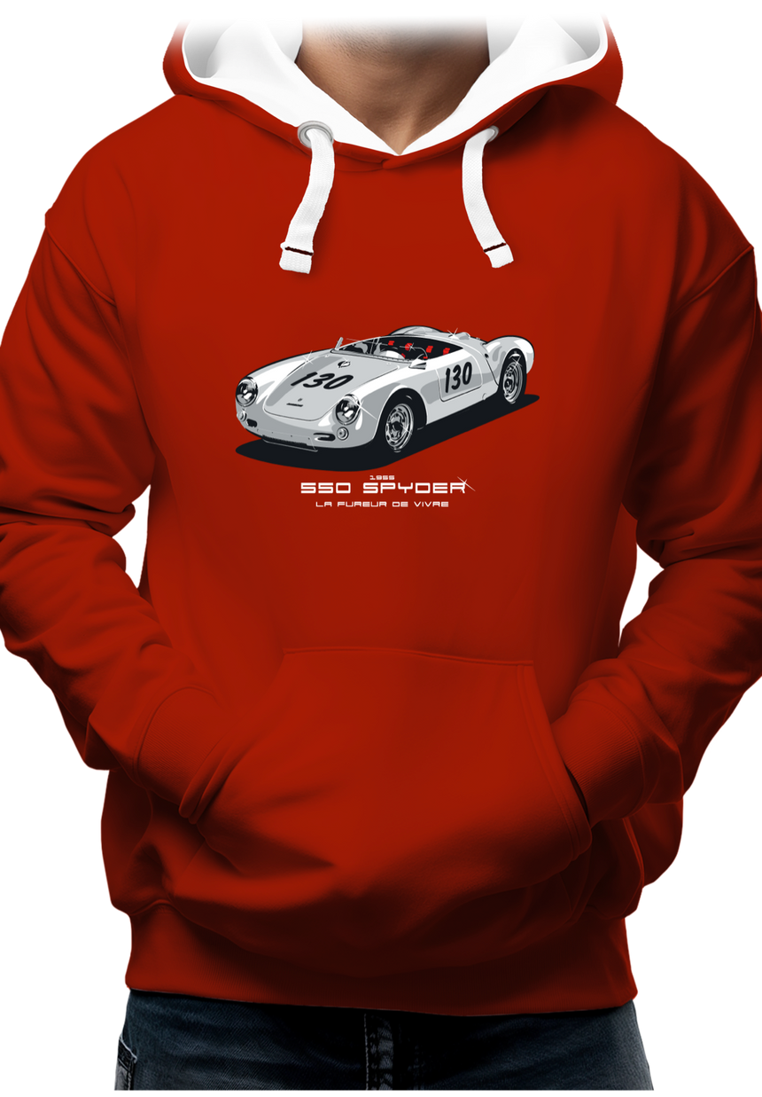 Sweat Adulte Voiture 550 spyder