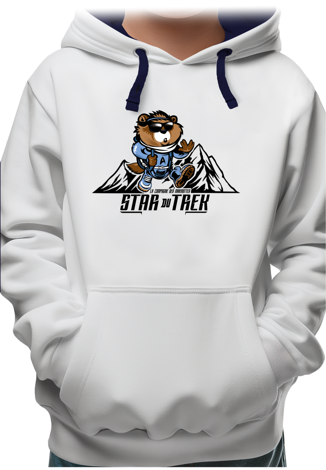 Sweat Enfant La star du trek