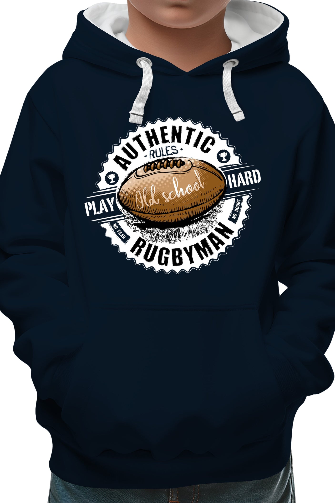 Sweat Enfant Le tout premier ballon de rugby