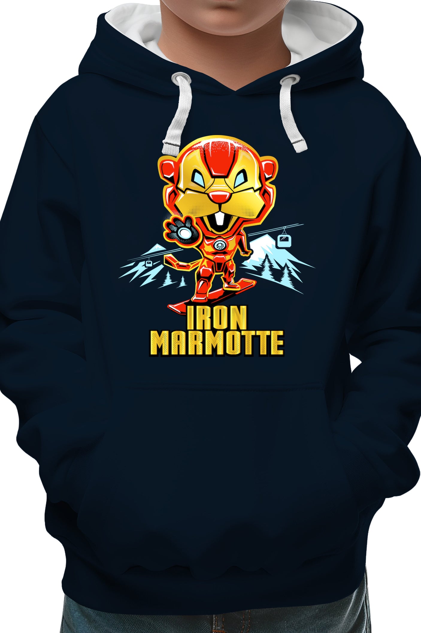 Sweat Enfant Iron Marmotte