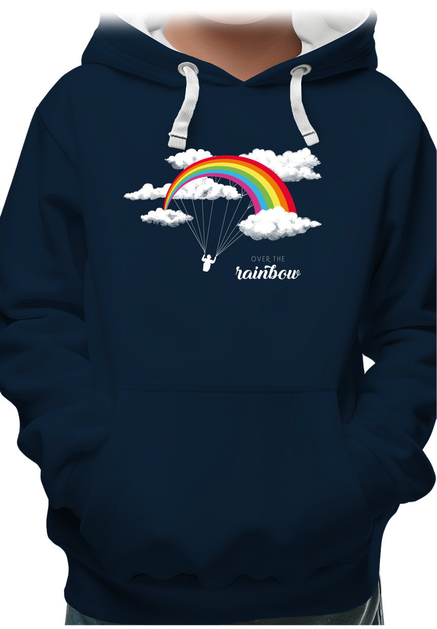 Sweat Enfant Parapente arc en ciel