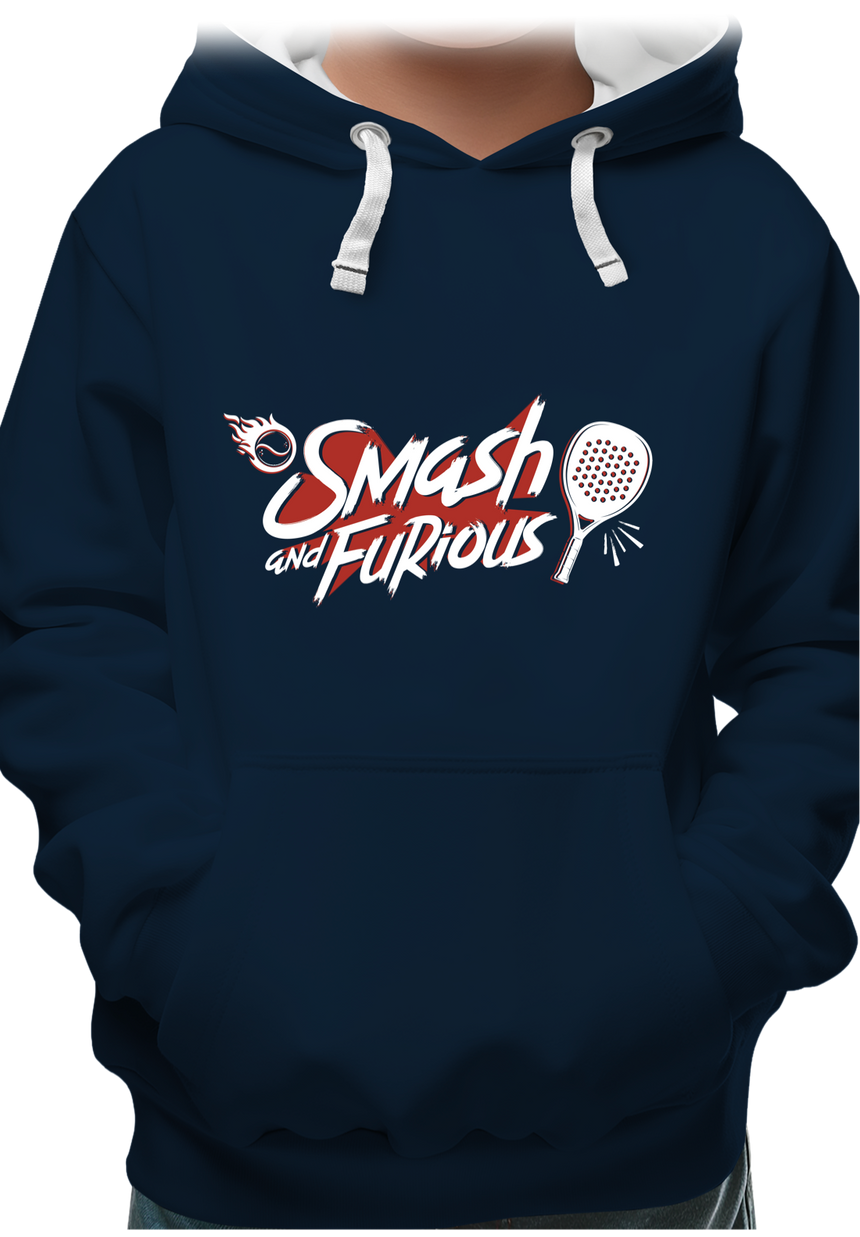Sweat Enfant Padel Smash & Furious