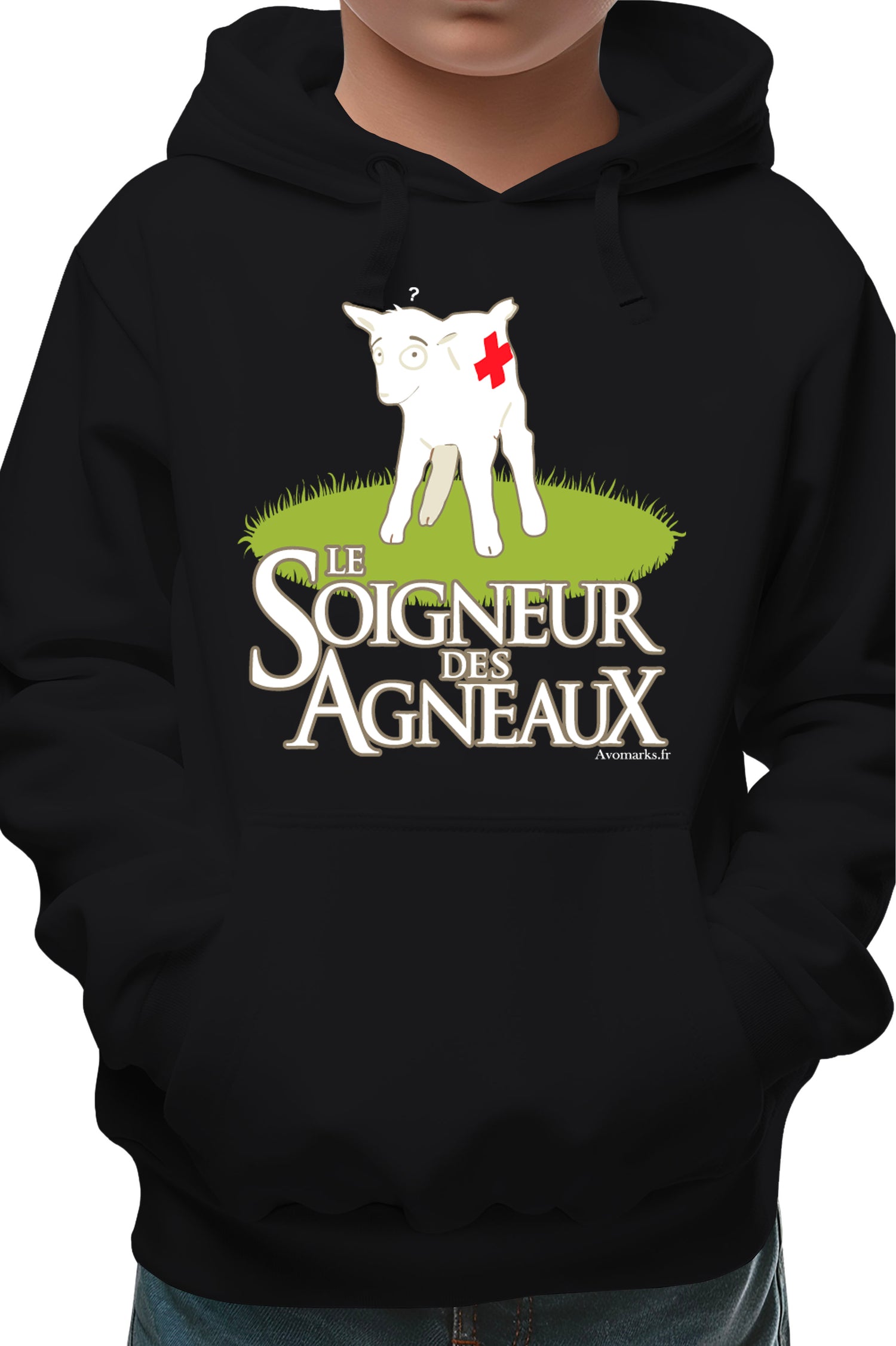 Sweat Enfant Soigneur des agneaux