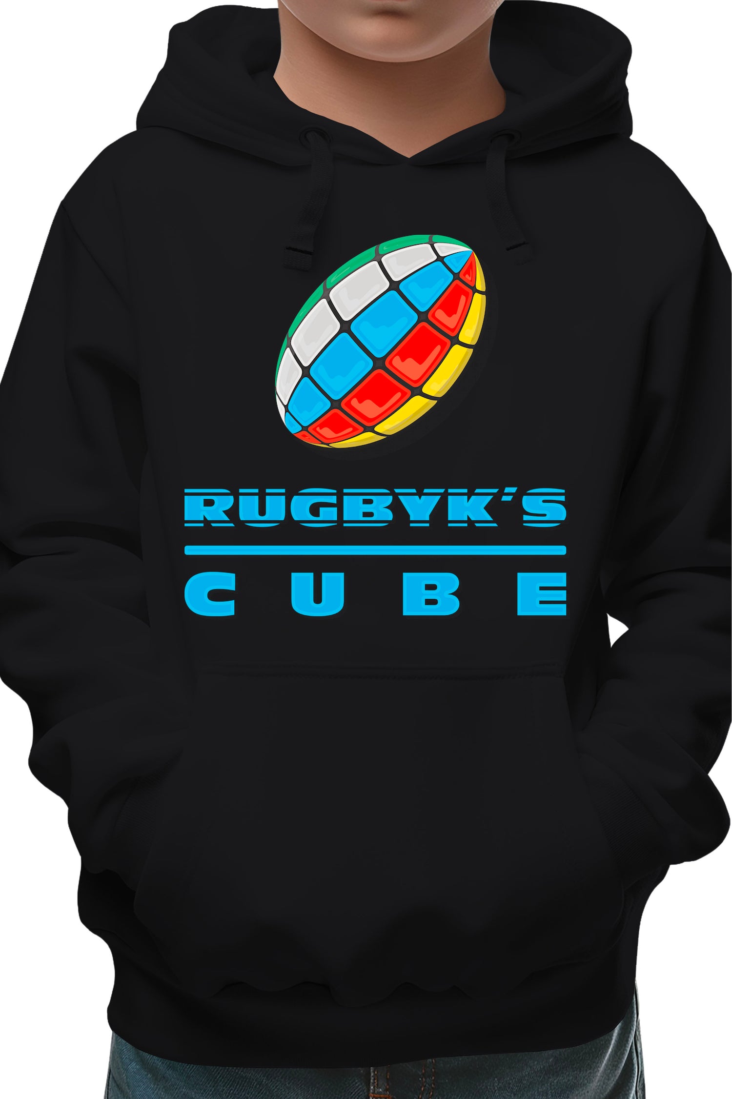 Sweat Enfant Rugby cube
