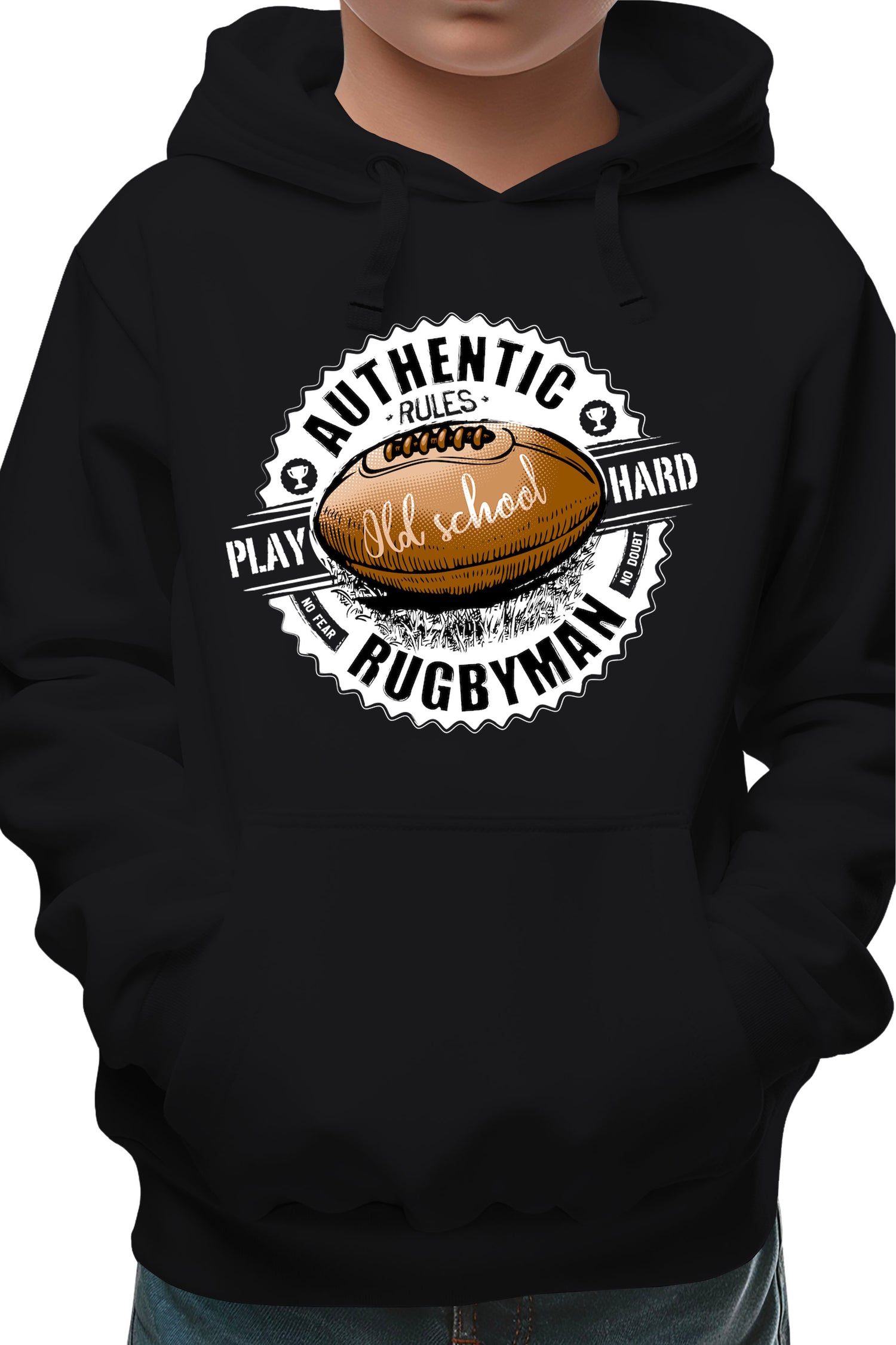 Sweat Enfant Le tout premier ballon de rugby