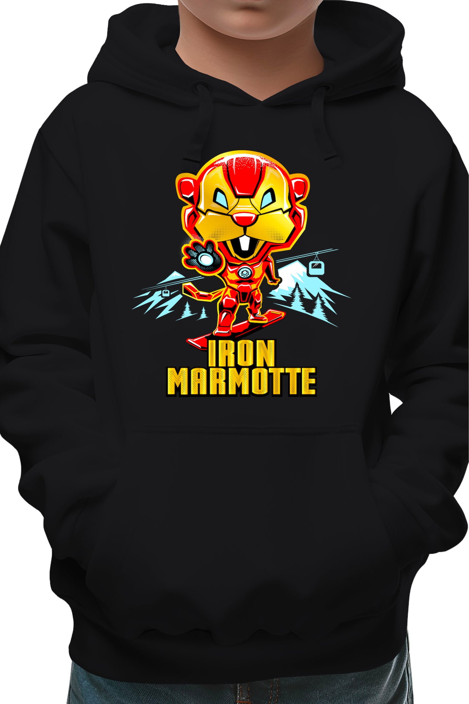 Sweat Enfant Iron Marmotte
