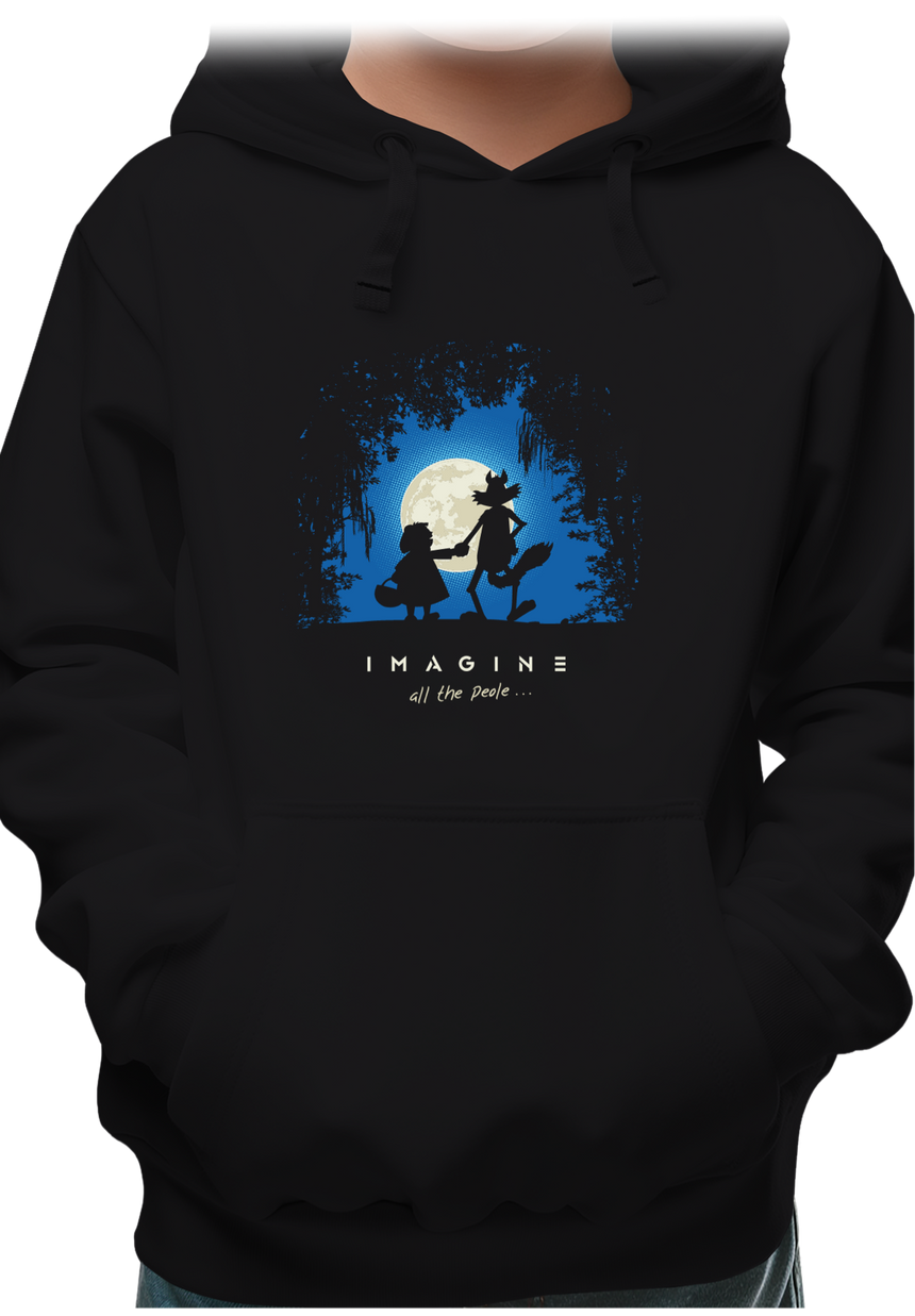 Sweat Enfant Conte loup et chaperon rouge