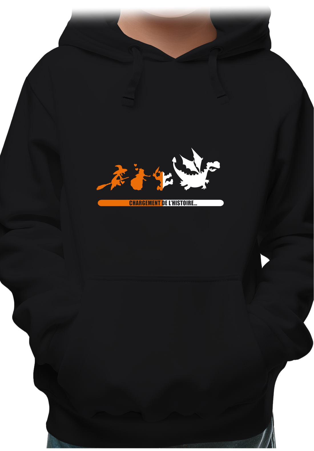 Sweat Enfant Histoire d'une sorcière en dragon