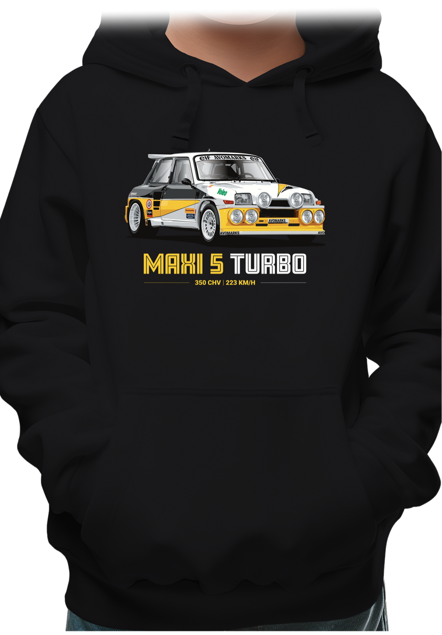 Sweat Enfant Voiture Maxi 5 Turbo
