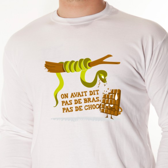 Pas de bras serpent