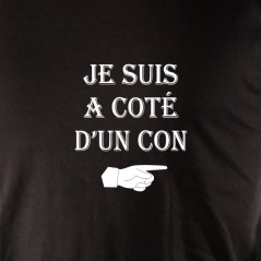 T shirt phrase humoristique - J'étais pas prêt - Avomarks