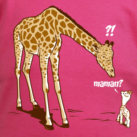 Girafe maman