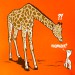 Girafe maman