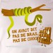 Pas de bras serpent