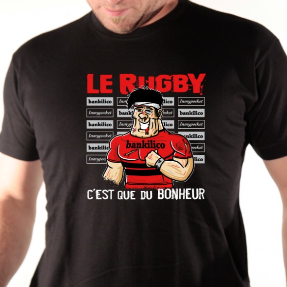 T-Shirt homme Le rugby c'est la vie