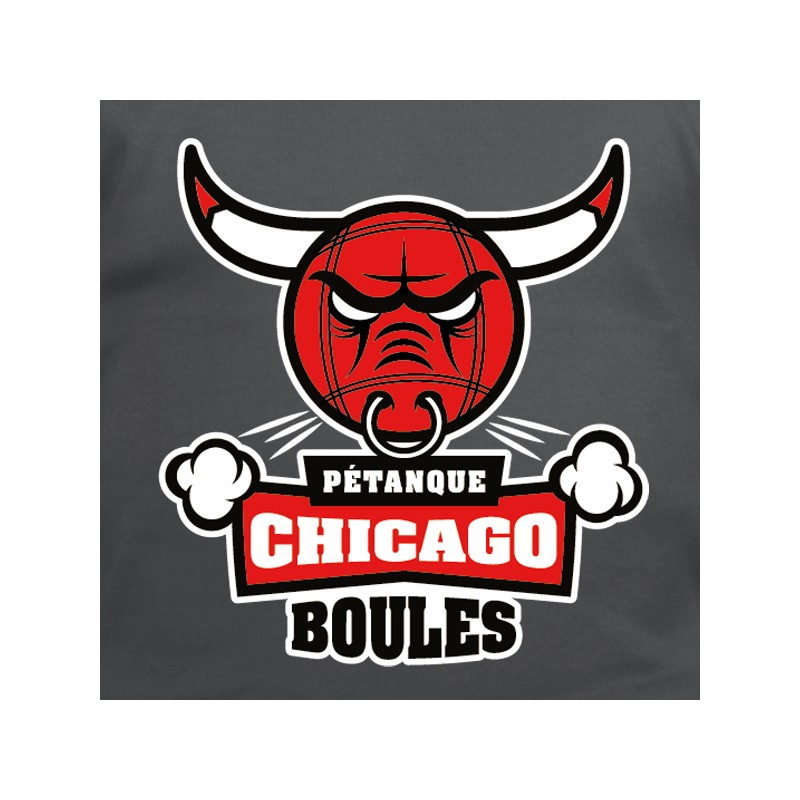 t shirt p u00e9tanque - chicago boules