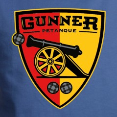 Gunner pétanque écusson
