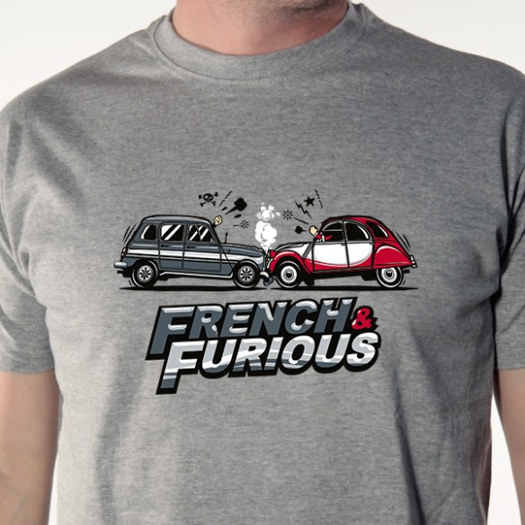 t shirt 4l - french and furious