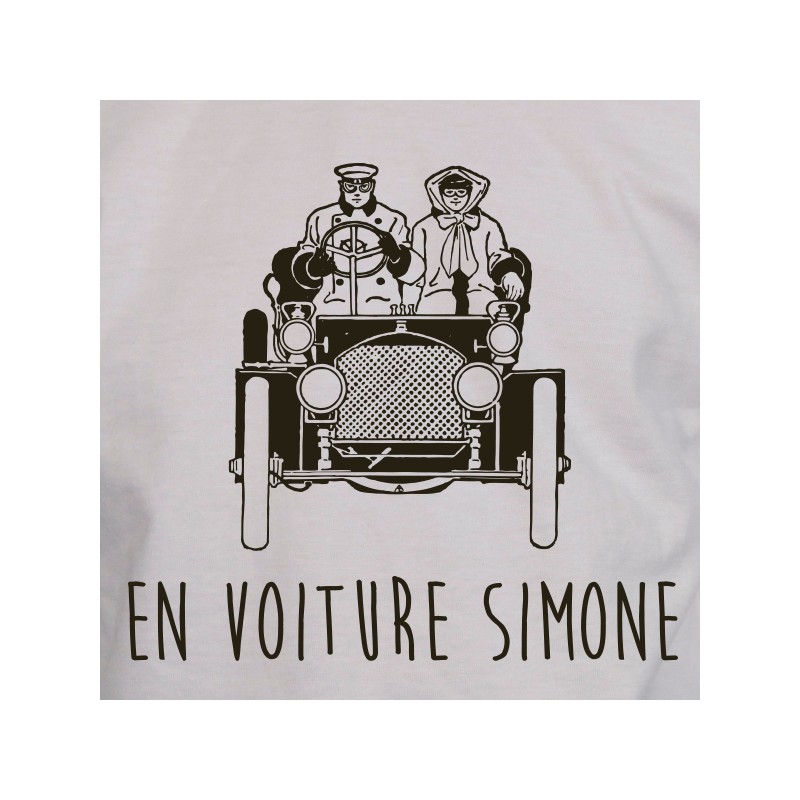 T shirt Auto - En voiture Simone - Avomarks