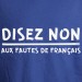 Disez non !