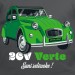 2 CV verte … sans retouche