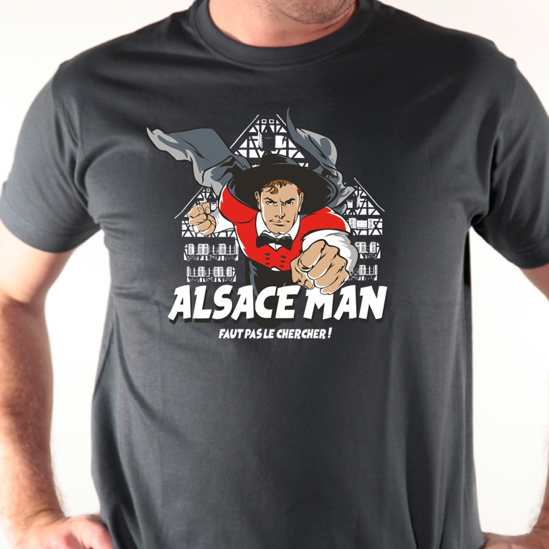 Elu Meilleur Chef Cuisinier d'Alsace - Cadeau Homme Rigolo, ▷ T-shirt  Humour