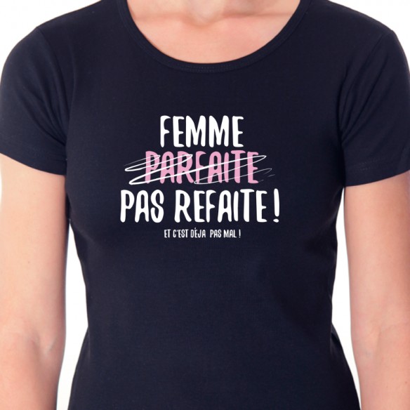 Femme pas refaite