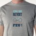 Au prochain feu - t shirt velo humour