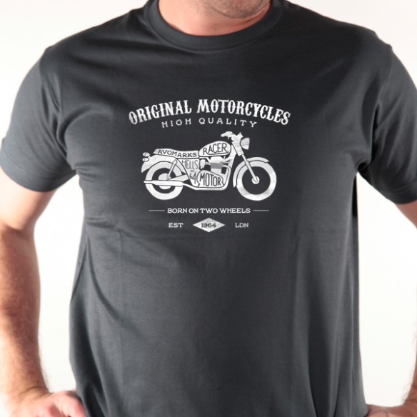 Tee shirt original motorcycles - t shirt moto - Avomarks