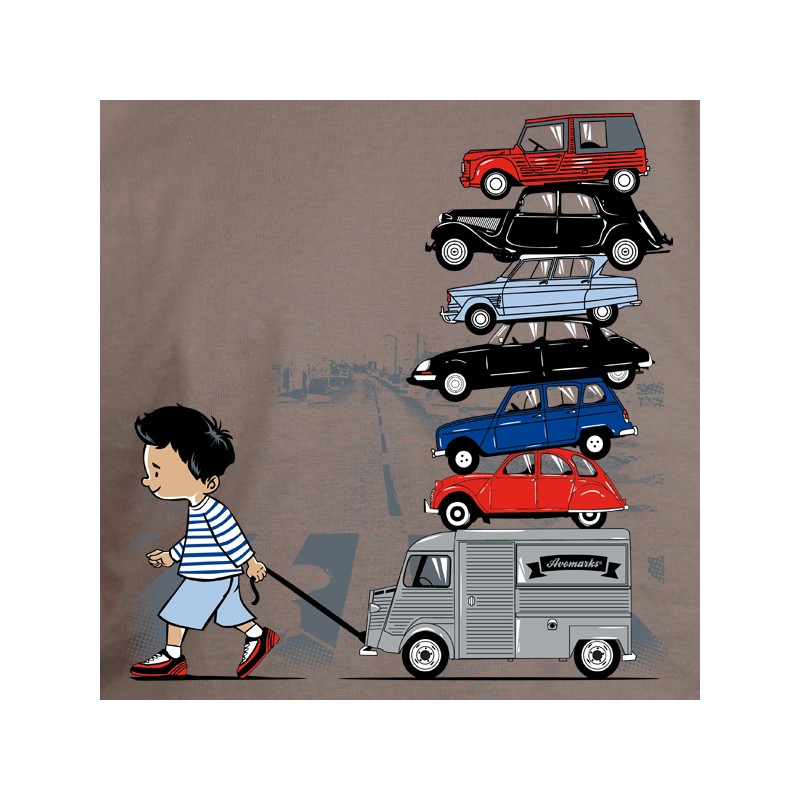 T shirt Auto - French Collection - Avomarks