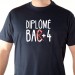 BAC + 4 t shirt alcool humour