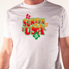 Surf in Euskal - t shirt surf Pays basque