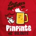 Pinpinte et Biloute - t shirt humour alcool