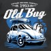 Old bug Cox - t shirt personnalisé auto