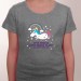 t-shirt humour Super princesse licorne