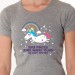 t-shirt humour Super princesse licorne