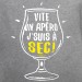 t-shirt humour alcool - Je suis à sec - Avomarks