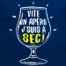 t-shirt humour alcool - Je suis à sec - Avomarks