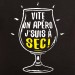 t-shirt humour alcool - Je suis à sec - Avomarks