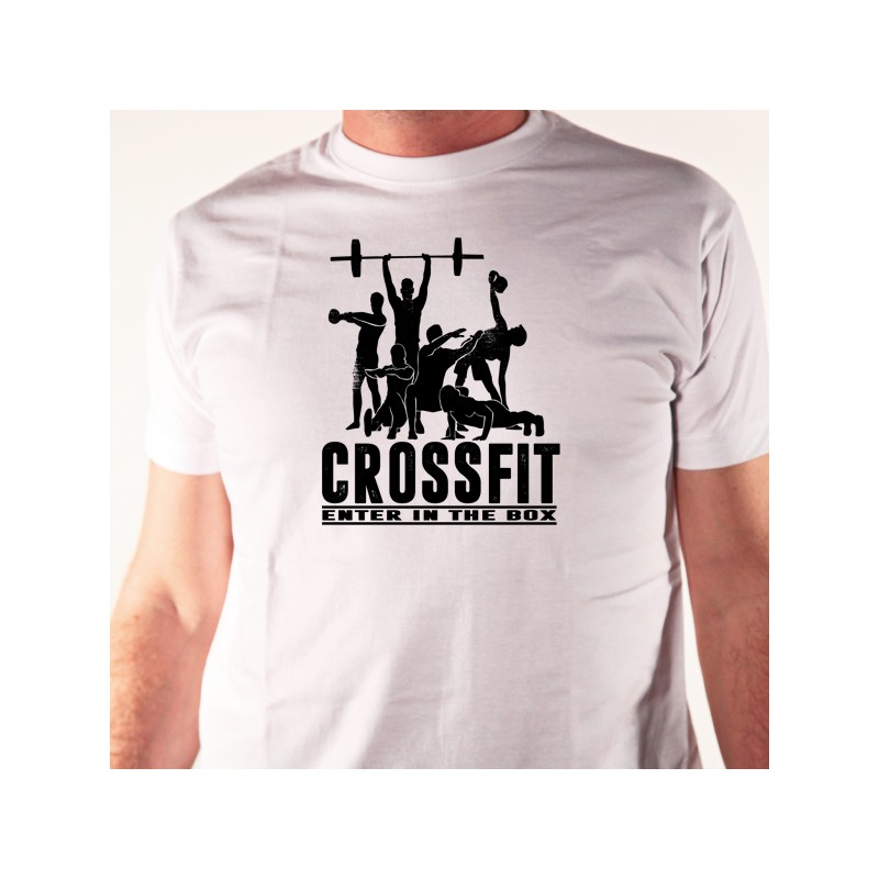 T shirt crossfit Enter in the box Avomarks